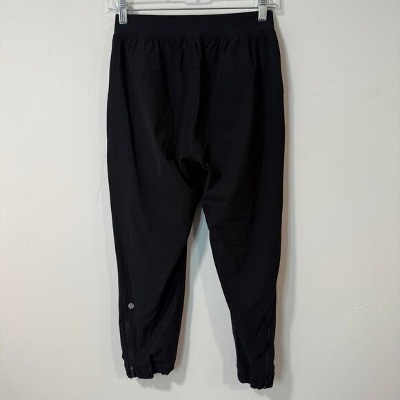 Lululemon Women's Adapted State High-Rise Jogger Pant Crop Black 4 Athleisure - Picture 3 of 8
